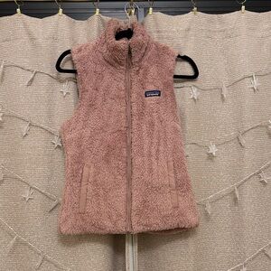 Patagonia Dusty Rose Fleece Vest